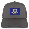 Armycrew XXL Oversize New Connecticut State Flag Patch Mesh Back