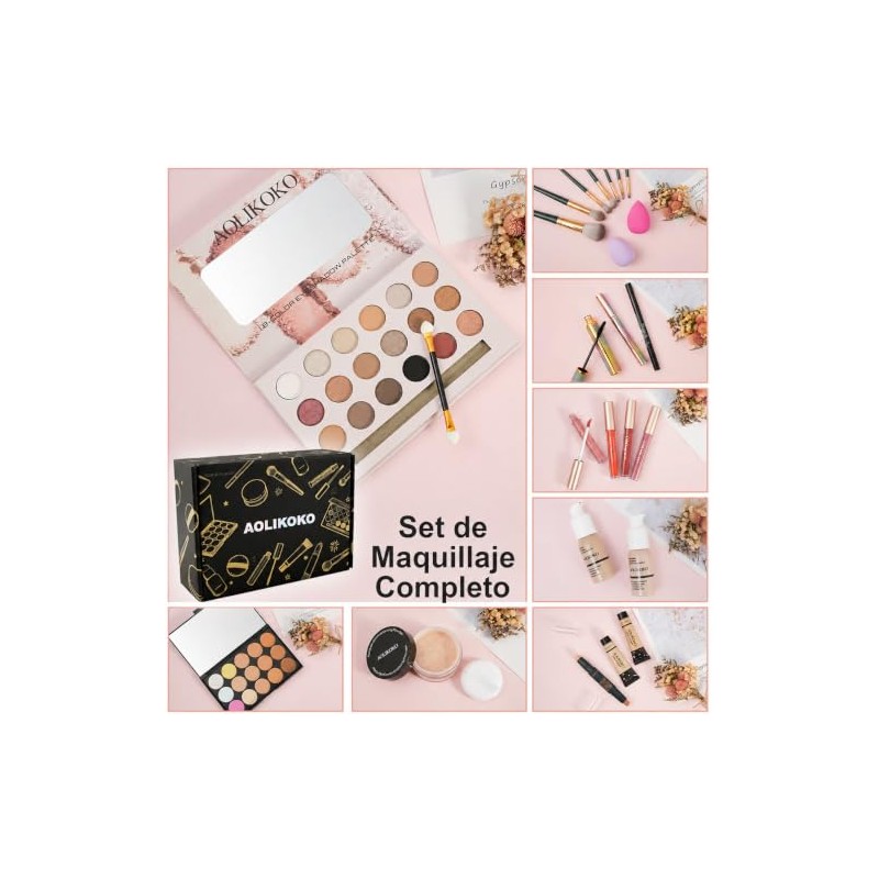 Kit de Maquillaje Todo en Uno - Set de Regalo