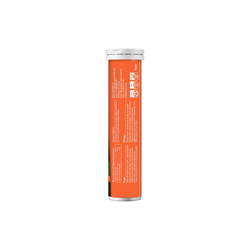 Berocca Immune Daily Defence Vitamin C, D and Zinc, Orange
