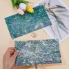 GORGECRAFT 241x140mm 2Pcs Abalone Shell Stick Abalone Veneer Sheet Green