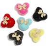 【B197】Mixes of six different fancy beads including square beads, round