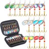 SF Fishing Lure Spinner Baits with Treble Hooks for Bass