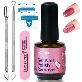 Gel Nail Polish Remover Kit -Quick&Easy Gel Polish Remover,0.5Fl Oz