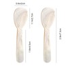 ZUDKSUY Caviar Spoons 20Pcs Mother of Pearl Spoons- Shell Spoon