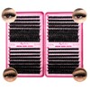 Selawasty Lash Clusters 624pcs Natural Lash Extension Individual Cluster Eyelash