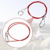 Pack of 2 Breakaway Ropes, Red, 1 Metre Brake Cable,