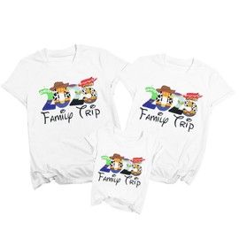Family Vacation Shirts 2025 Family Matching Outfits Magical Family T-Shirts Cruise Trip Clothes Summer Travel Tops