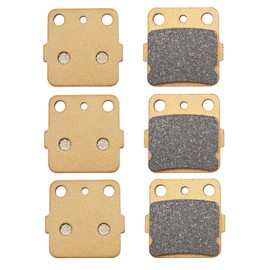Mabutingti Semi-Metallic-Pro Front and Rear Brake Pads for Honda TRX400EX TRX300EX TRX400X TRX300X TRX250X