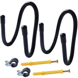 Kesywale Pack of 2 Bow Hanger Wall Mount Adjustable Bows Holder Storage Wall Rack to Display Your Bow (2)