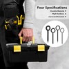 Giantree 4 Pcs Standard Hex Dogging Key Allen Wrench Set,