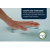 Serta ThermaGel Cooling, Pressure-Relieving Memory Foam Mattress Topper, 3 Inch,
