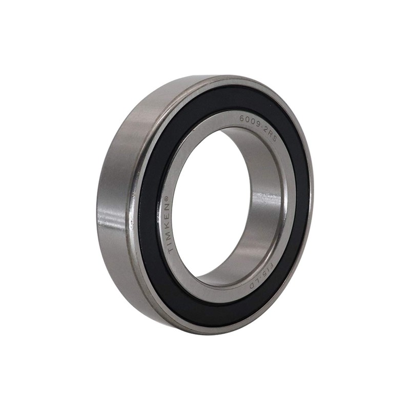 2PACK TIMKEN 6009-2RS Double Rubber Seal Bearings 45x75x16mm, Pre-Lubricated and