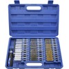 NEIKO 00325A Wire Brush Drill Attachments with 1/4-Inch Hex Shank,