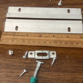 Z Bar Frame Or Canvas Hanger- Aluminum CH-6” +Z-Bar Security Hanging System!   AirBnB!