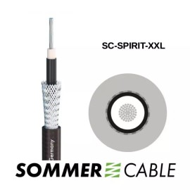 Sommer SC-Spirit XXL Instrument Cable, 300-0071, Black Transparent – Per foot
