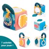 LUDI Jungle Awakening Cube Made of Soft Fabric - Baby