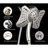 GRICH 2.5GPM Shower Heads with Handheld Spray Combo: 2 in