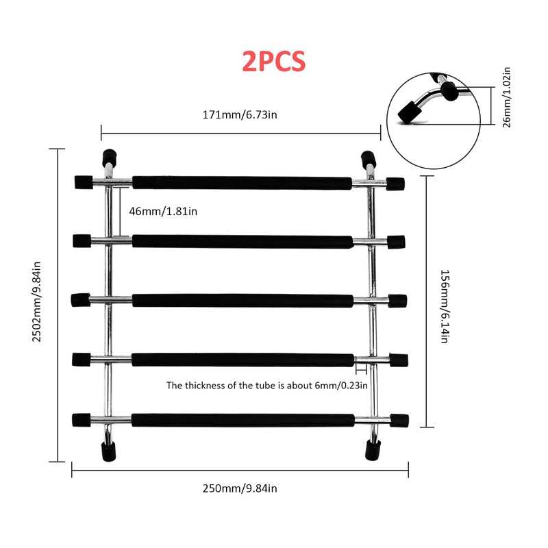 JJWNMLL trivets for kitchen worktops 2 Pcs - black kitchen