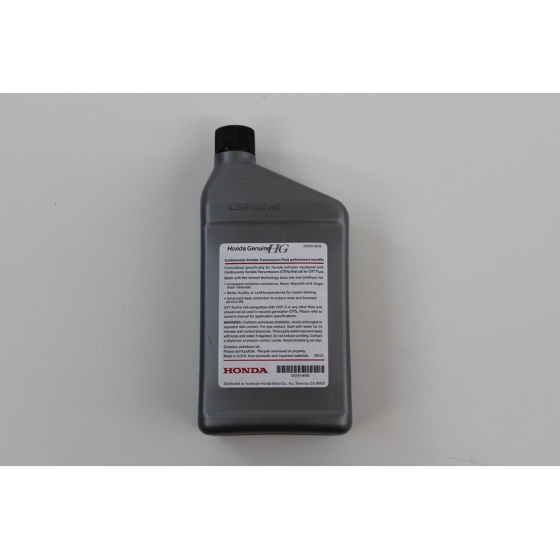 Genuine Honda Fluid 08200-9006 CVT-1 Continuously Variable Transmission Fluid -