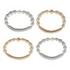 GOODY FOREVER ELASTICS 6MM 10CT BLONDE SILVER