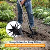 66in Rotary Cultivator with Tempered Spring Steel Tines and Adjustable