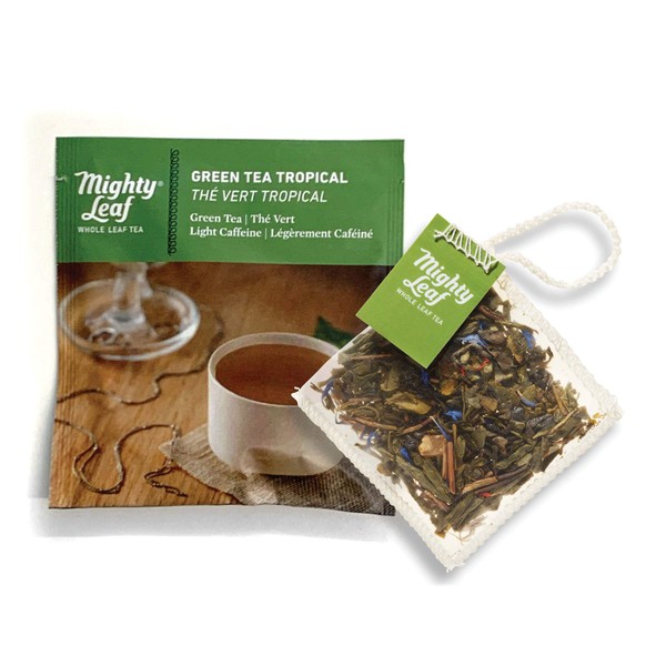 Mighty Leaf Tea, Green Tea Tropical - Green Whole Leaf