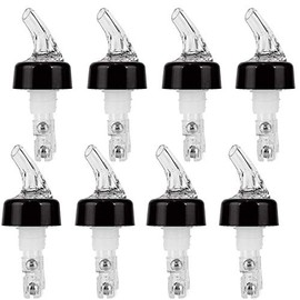 Automatic Measured Bottle Pourer - Pack of 3, 1 oz (30 mL) Quick Shot Spirit Measure Pourer Drinks Wine Cocktail Dispenser Home Bar Tools - PORE0016 (8pcs)