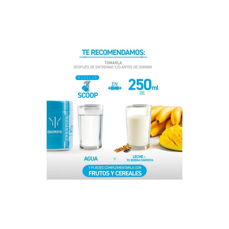 Olimpo, Creatina Monohidratada 100 Pura, Hefesto, 300g