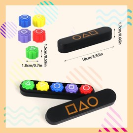 Delsen Gonggi Korean Game, Korean Stones Game Set, Game Traditional Korean Throwing Game, Korean Game for Training Hand Eye Coordination for All Ages (2 Set)