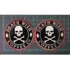Death Wish Coffee sticker set x 2, New York, skate,