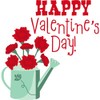 CafePress Happy Valentines Day Sticker Rectangle Bumper Sticker Car Decal