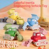Lokorus Press Inertia Power Toy Cars for Kids Aged 3