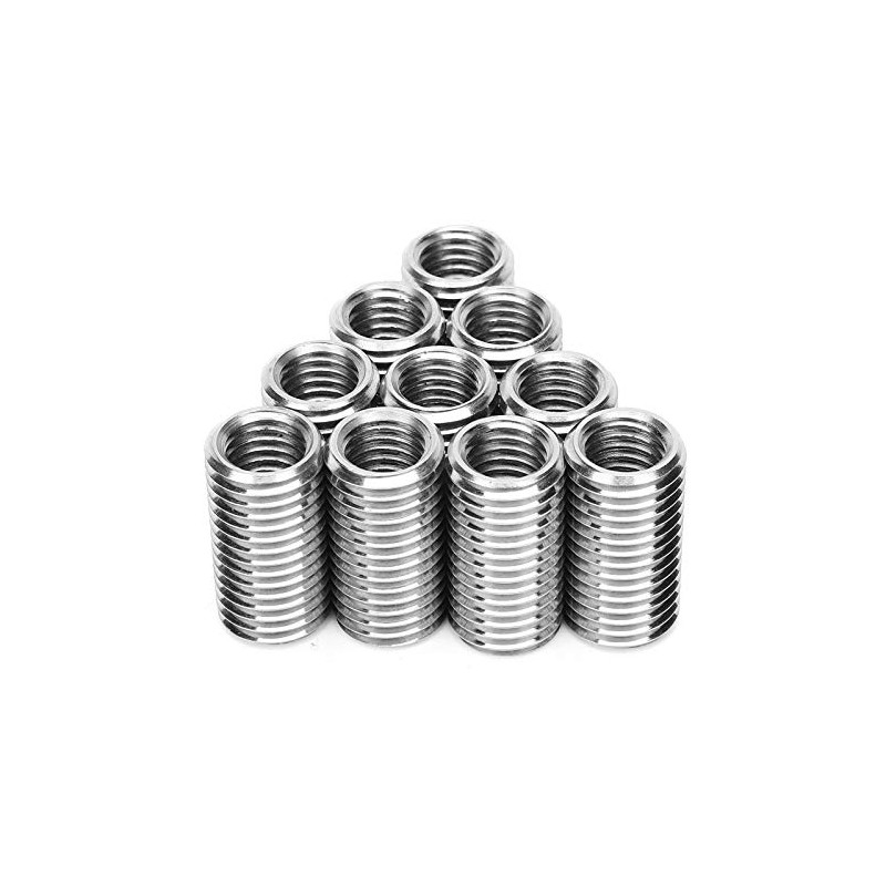 Thread Insert Repair Nut Thread Slots Female M12 and Male
