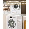 Weculop Dryer Ball Holder with Magnetic Back for Laundry Room