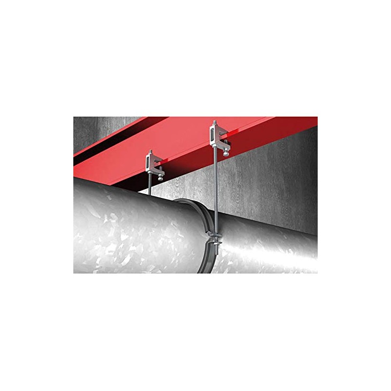 Fischerwerke TKL M10 Carrier Clamp Clamping Range 0-20 mm Black