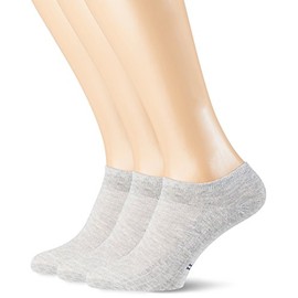 POMPEA Men's Cotton Ankle Socks, G. Melange, 43-46 (Pack of 3)