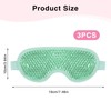 Asheyya 3 Pcs Cooling Eye Mask, Reusable Gel Beads Ice