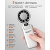 ELORTI Portable Fan, Mini Fan, Personal Fan with Turbo &