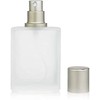 Enslz Frosted Glass Bottle Perfume Atomizer Refillable Spray Empty Perfume