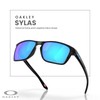 Oakley Sylas OO9448 944824 57MM Black Ink/Sapphire Iridium Rectangular Sunglasses