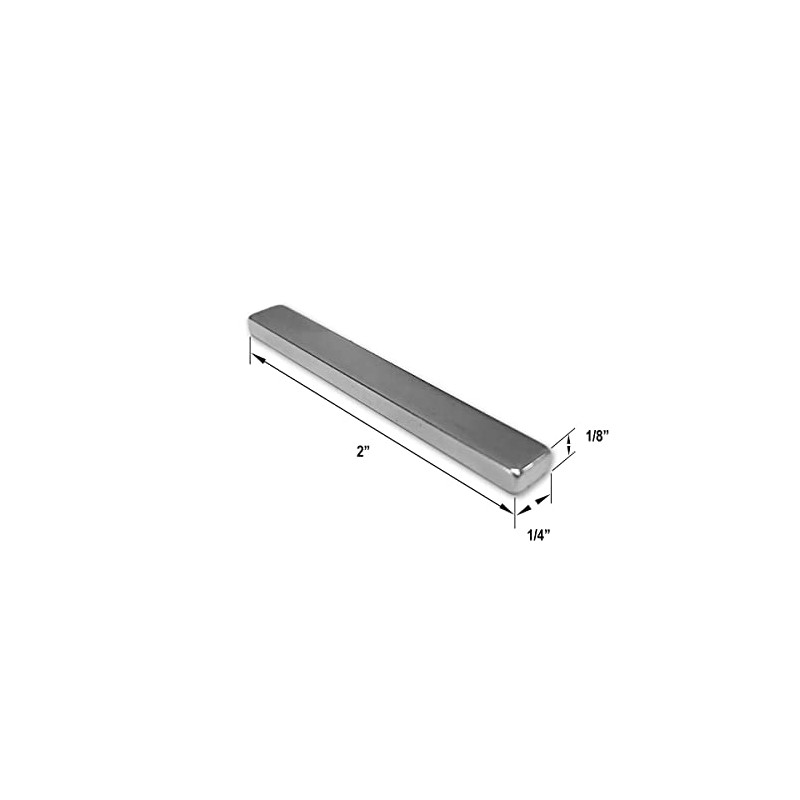 Gordon Glass® Neodymium Magnet for Swing Shower Doors, 1/4" x