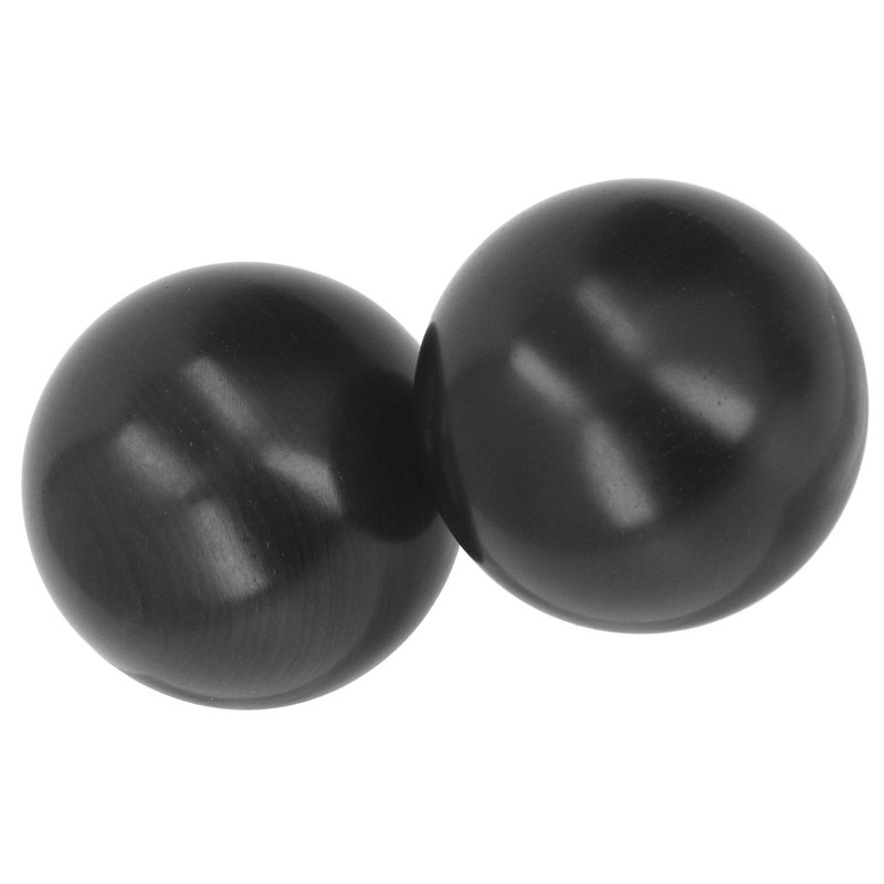2pcs Hand Massage Ball Palm Relaxing Free Rotating Wooden Acupoint