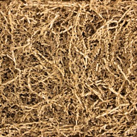 1 LB Crinkle Cut Paper Shred Filler Brown Crinkle Shredded Paper for Christmas Wedding Birthday Bridesmaid Engagement Craft Gift Boxes Bags Basket Filler Decoration