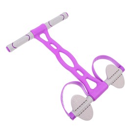 Kisangel Pedal Resistance Rope Foot Abdomen Trainer Yoga Resistance Band Fitness Equipment Stretchy Band for Workout