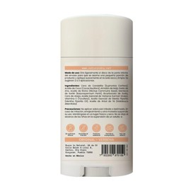 NaturalDry - Unisex- Desodorante Natural - NEUTRALIZA EL MAL OLOR - Sin aluminio - Sin parabenos - El aroma te va a encantar - No obstruye los poros - Elimina el mal olor - Verbena en barra (2 Unidades)