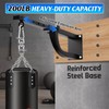 Punching Bag Hanger, Heavy Bag Wall Mount, Adjustable, 200LB Capacity
