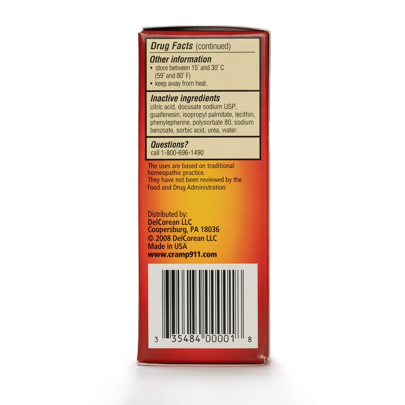 Cramp911 Muscle Relaxing Roll-On Lotion 0.71 oz (21 ml), Pack