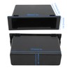 AOWINHIT Car Stereo Storage Box Dashboard Organizer Black Replacement Car