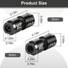 Angle Grinder to Die Grinder Adapter, 5/8"-11 Thread, 1/4" &