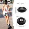 ECSiNG 8pcs 70mm 82A Skating Wheels with ABEC-7 608ZZ Bearing